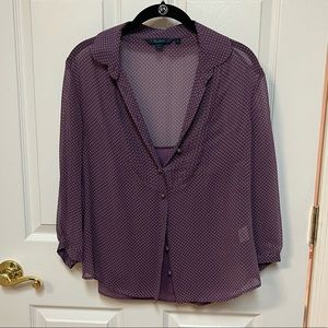 Boden Polka Dot Blouse